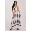 Sukienka Model DHJ-SK-16201.84 White/Black - Italy Moda