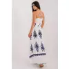 Sukienka Model DHJ-SK-16201.84 White/Navy - Italy Moda