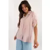 Koszula Damska Model DHJ-KS-11665.73 Light Pink - Italy Moda