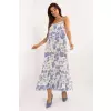 Sukienka Model DHJ-SK-7772.25 White/Blue - Italy Moda