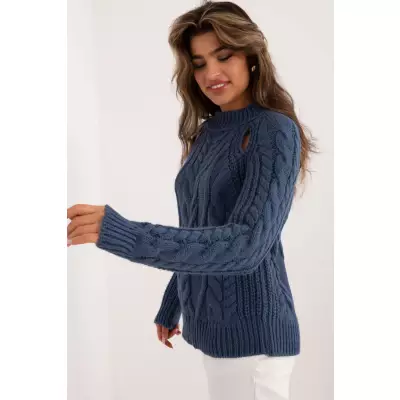 Sweter Damski Model BA-SW-1560.19 Dark Blue - Badu