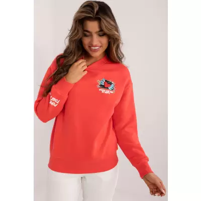 Bluza Damska Model D10600T02568E Coral - Sublevel