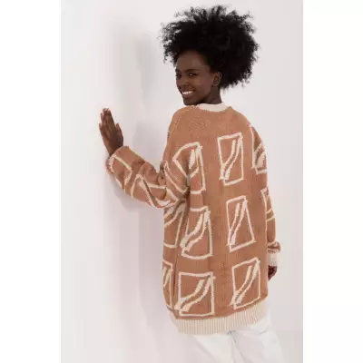 Sweter Damski Model BA-SW-0277.02 Camel - Badu