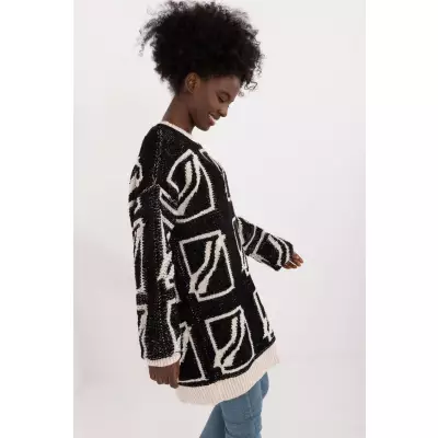 Sweter Damski Model BA-SW-0277.02 Black - Badu