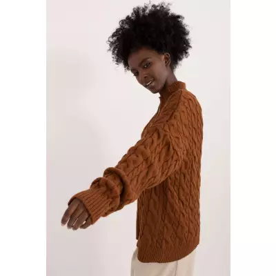 Sweter Damski Model BA-SW-0617.04 Brown - Badu