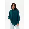 Koszula Damska Model Olena BUT BLU0190 Bottle Green - Roco Fashion