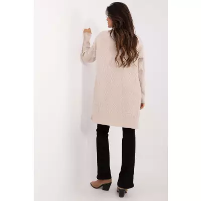 Sweter Kardigan Model AT-SW-2366.61 Beige - AT