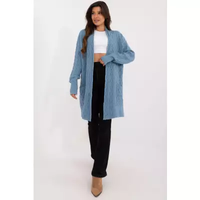 Sweter Kardigan Model AT-SW-2366.61 Blue - AT