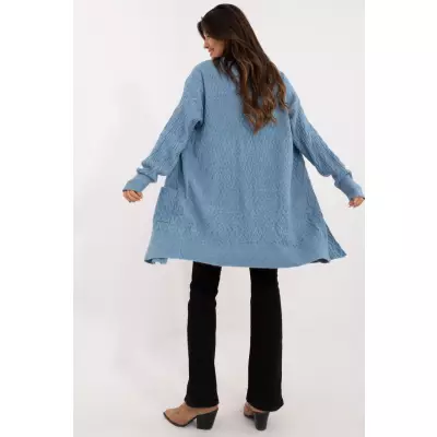 Sweter Kardigan Model AT-SW-2366.61 Blue - AT