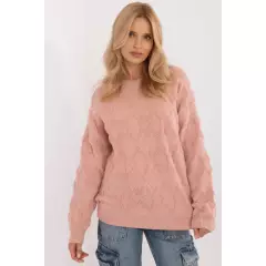 Sweter Damski Model AT-SW-2361.61 Light Pink - AT