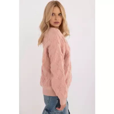 Sweter Damski Model AT-SW-2361.61 Light Pink - AT