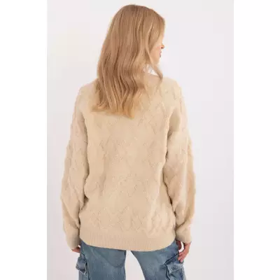 Sweter Damski Model AT-SW-2361.61 Light Beige - AT