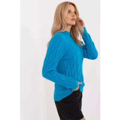 Sweter Damski Model AT-SW-2235.00P Blue - AT