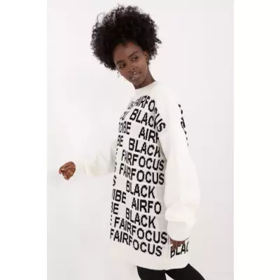 Sweter Damski Model BA-SW-0546.07 White - Badu