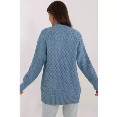 Sweter Damski Model AT-SW-23525.21 Blue - AT