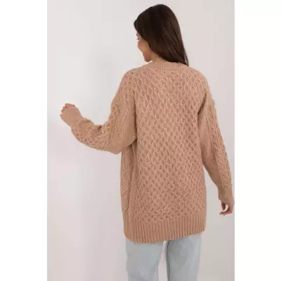 Sweter Damski Model AT-SW-23525.21 Camel - AT