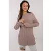 Sweter Damski Model AT-SW-2343.88 Dark Beige - AT