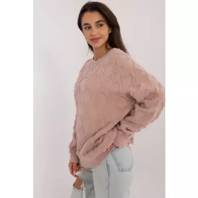 Sweter Damski Model AT-SW-2361.61 Dark Pink - AT