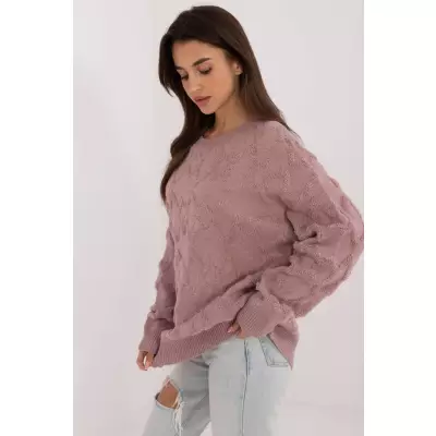 Sweter Damski Model AT-SW-2361.61 Light Violet - AT