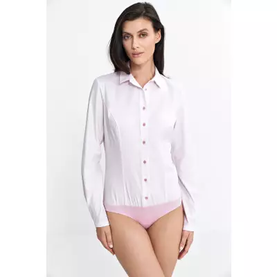 Koszula body K81 Light Pink - Nife