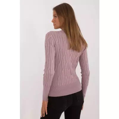 Sweter Damski Model AT-SW-2338-2.61 Light Violet - AT