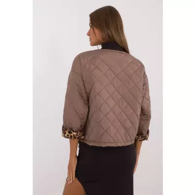 Kurtka Damska Model DHJ-KR-A8357.50 Dark Beige - Italy Moda