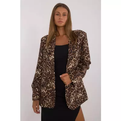 Marynarka Model DHJ-MA-2002A-2.53 Dark Beige - Italy Moda