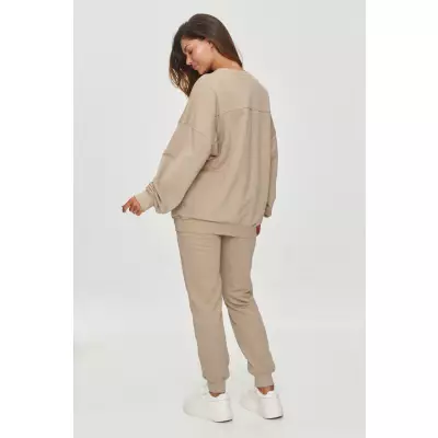 Bluza Damska Model M859 Light Beige - Makadamia