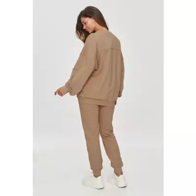 Bluza Damska Model M859 Cappuccino - Makadamia