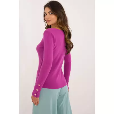 Sweter Damski Model AT-SW-2334.49 Violet - AT