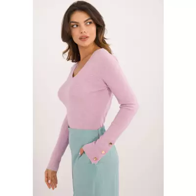 Sweter Damski Model AT-SW-2334.49 Light Violet - AT