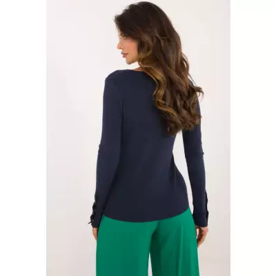 Sweter Damski Model AT-SW-2334.49 Navy - AT