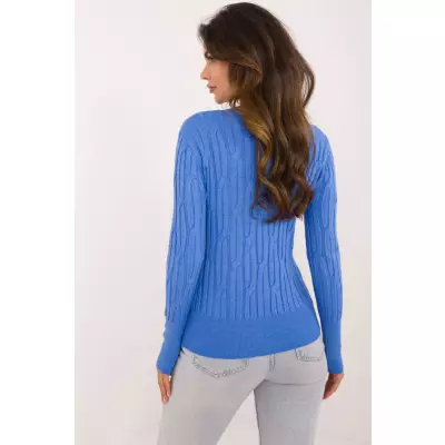 Sweter Damski Model AT-SW-2338-2.61 Blue - AT