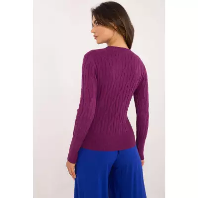 Sweter Damski Model AT-SW-2338-2.61 Violet - AT