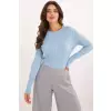 Sweter Damski Model AT-SW-2338-2.00 Light Blue - AT