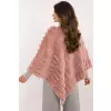 Sweter Ponczo Model AT-PN-2347.88 Dark Pink - AT