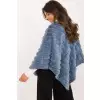 Sweter Ponczo Model AT-PN-2347.88 Blue - AT