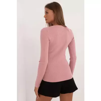 Sweter Damski Model AT-SW-2332-2.65 Dark Pink - AT