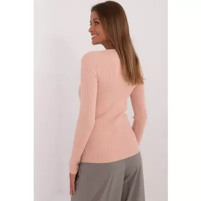 Sweter Damski Model AT-SW-2332-2.65 Light Pink - AT