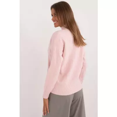 Sweter Damski Model AT-SW-2339.54 Light Pink - AT