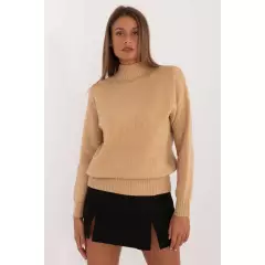 Sweter Damski Model AT-SW-2339.54 Camel - AT