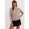 Sweter Damski Model AT-SW-2339.54 Dark Beige - AT