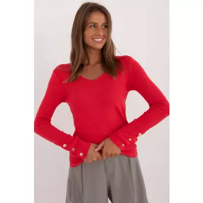 Sweter Damski Model AT-SW-2334.91 Red - AT