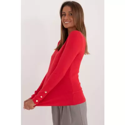 Sweter Damski Model AT-SW-2334.91 Red - AT