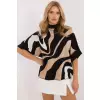 Sweter Damski Model PM-SW-SC209.38 Black/Beige - Factory Price