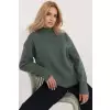 Sweter Damski Model D93111AD90910A2 dark Green - Sublevel