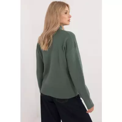 Sweter Damski Model D93111AD90910A2 dark Green - Sublevel