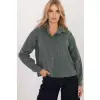 Koszula Damska Model D70046M11184A1 Dark Green - Sublevel