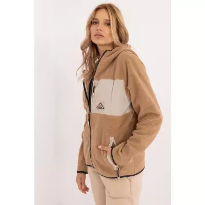 Bluza Damska Model D20001M02671A2 Light Brown - Sublevel