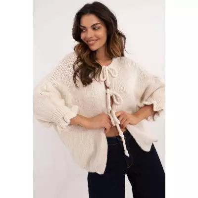 Sweter Damski Model MI-SW-2911.91 Light Beige - Italy Moda